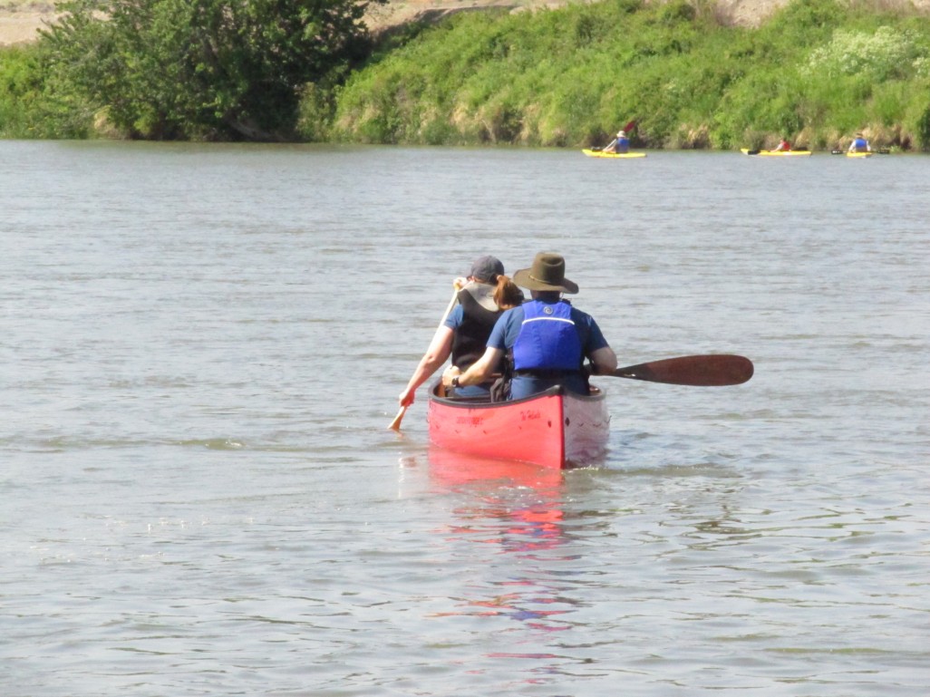 Off on the Yakima River