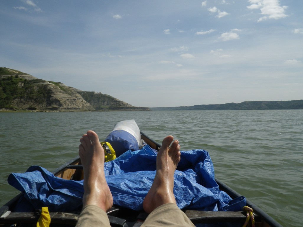 Can't paddle ALL day. 